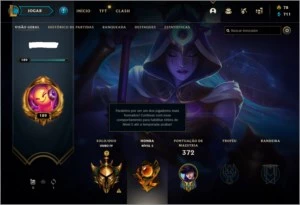 Conta de League of legends e Valorant LOL