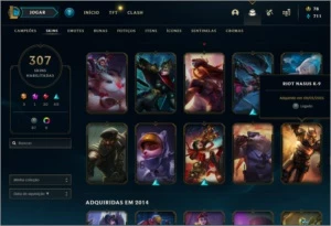 Conta de League of legends e Valorant LOL