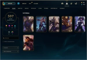 Conta de League of legends e Valorant LOL