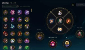 CONTA LOL 400 SKINS + VALORANT E TFT - League of Legends