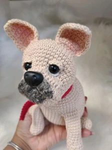 Cachorrinho Buldogue Francês - Artesanato e Personalizados
