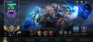 WILD RIFT SEM LOGIN RIOT CRIADO; 44 SKINS; 5 LENDÁRIAS{SETT} - League of Legends: Wild Rift LOL WR
