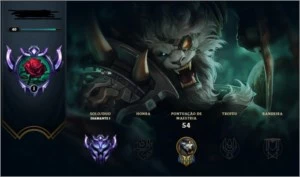 CONTA D4 SEM SKINS E COM POUCOS CHAMPS - League of Legends LOL