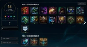 Conta Nível 137, Prata 3, 121 Campeões e 37 Skins (boas) - League of Legends LOL