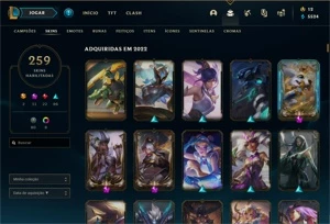 Conta league of legends muito boa LOL