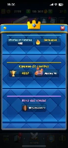 Conta Clash Royale 8 anos