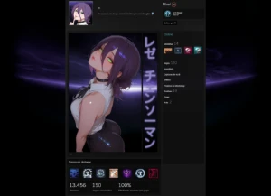 Art para perfil da steam! Reze Chainsaw Man - Serviços Digitais
