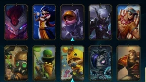 conta lol com muitas skins & level alto + email e todosdados - League of Legends