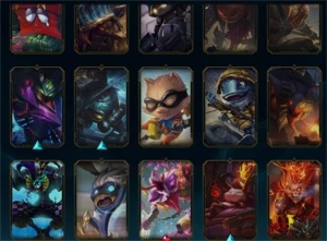 conta lol com muitas skins & level alto + email e todosdados - League of Legends