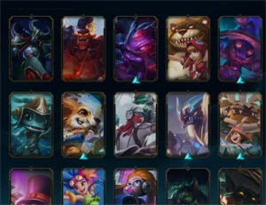 conta lol com muitas skins & level alto + email e todosdados - League of Legends
