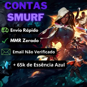 [Br] Conta Smurf Unranked [ Sem Banimento ] Lvl 30 - 65K Ea - League of Legends LOL