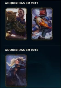 Conta diamante 1 lol - League of Legends