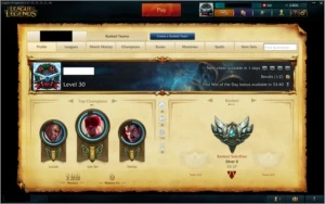Conta League of Legends PRATA ll LOL