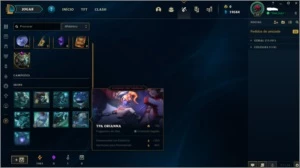 CONTA LEAGUE OF LEGENDS PRATA 1 21+PDL LOL