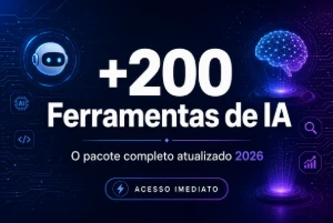 +De 200 Ferramentas I.A Completa - Inteligência Artificial