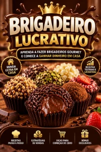 Brigadeiro Gourmet Lucrativo: Aprenda a Fazer  é Ganhar 💶 - Cursos e Treinamentos