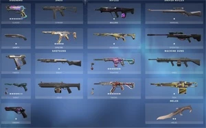 conta com skins e faca - R$180 PRA SAIR LOGO - Valorant