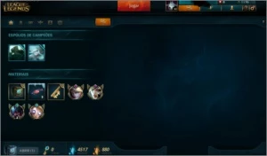 Conta Diamante 5 borda mestre - League of Legends LOL