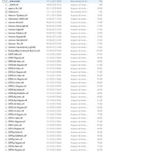 Pack com +20 Mil Fontes + Gerenciados de fontes - Outros