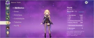 Conta Genshin com QIQI, Venti com constelação 5* - Genshin Impact