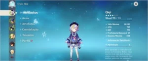 Conta Genshin com QIQI, Venti com constelação 5* - Genshin Impact
