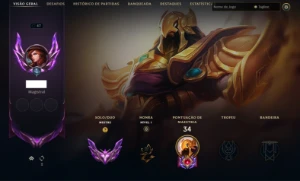 Conta Lol Mestre Handlvl - League of Legends