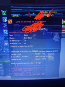 Conta ladmo midgame servidor lucemkn - Digimon Masters Online