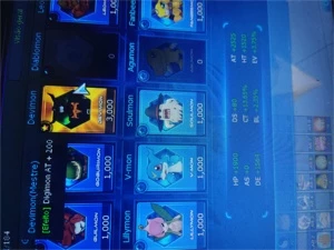 Conta ladmo midgame servidor lucemkn - Digimon Masters Online