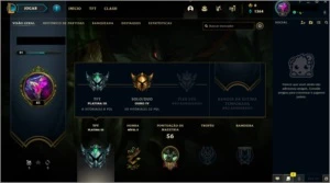 CONTA OURO IV - MMR BOM - 7SKINS - League of Legends LOL