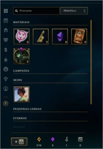 CONTA OURO IV - MMR BOM - 7SKINS - League of Legends LOL