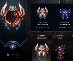 CONTA FLEX CHALLENGER 350 PDL - League of Legends LOL