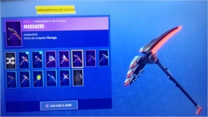 Conta fortnite c/cavaleiro negro,ceifador,omega