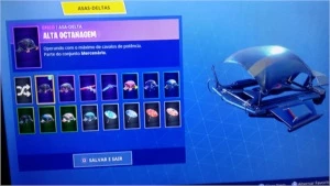 Conta fortnite c/cavaleiro negro,ceifador,omega