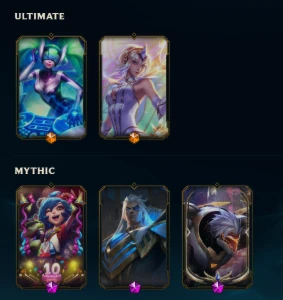 conta de lol 273 skins esmeralda 4 nivel 470 - League of Legends