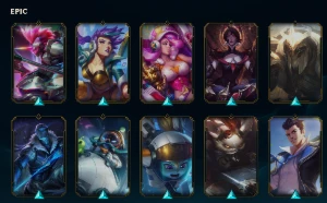 conta de lol 273 skins esmeralda 4 nivel 470 - League of Legends