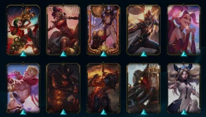 conta de lol 273 skins esmeralda 4 nivel 470 - League of Legends
