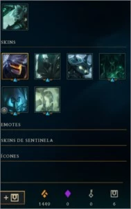 Conta de lol platina - League of Legends