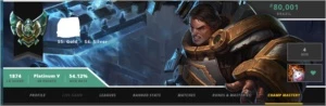 Vendo Conta de LOL platina5,mmr de diamante, SKINS LENDARIAS - League of Legends