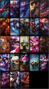 Conta de lol Gold 5 + 23 skins + 101 campeões - League of Legends
