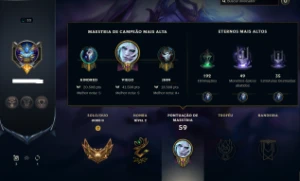 Conta Gold 2 Excelente Mmr - Full Acesso - League of Legends LOL
