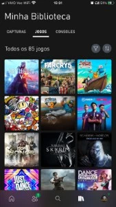 CONTA DE JOGOS XBOX ONE S/X