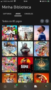 CONTA DE JOGOS XBOX ONE S/X