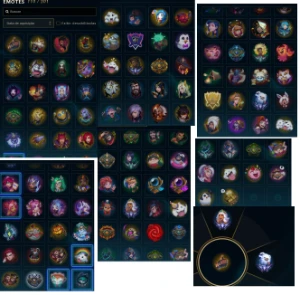 Conta de lol league of legends antiga s9 lv200 elo diamante