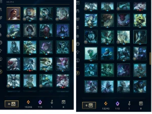 Conta de lol league of legends antiga s9 lv200 elo diamante