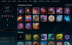 conta LoL 46 hand level full acesso nunca ranked mmr limpo - League of Legends