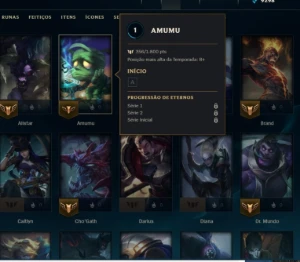 conta LoL 46 hand level full acesso nunca ranked mmr limpo - League of Legends