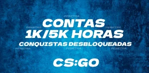 Conta Csgo 1K Horas + Todas As Conquistas Desbloqueadas - Counter Strike