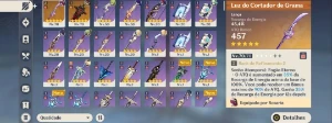 [🔥Promoção🔥]Raiden+arma assinatura,Dehya+Túmulo do lobo - Genshin Impact
