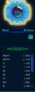 Conta End Game com Miko LADMO Omega - Digimon Masters Online