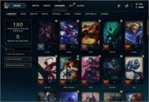 CONTA PLATINA LVL 113 - League of Legends LOL